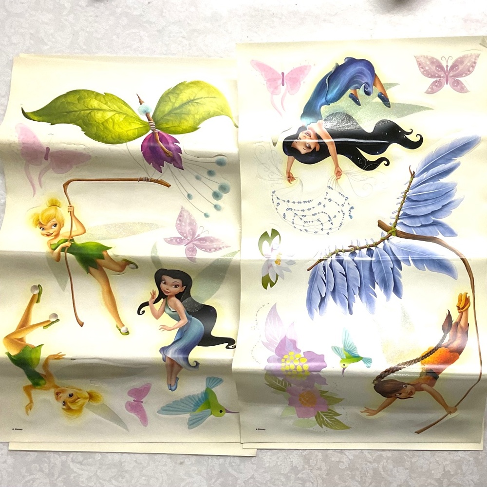 Disney Fairies Peel and Stick Wall Decals  RoomMates RMK1493SCS